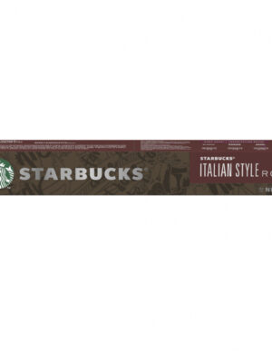 10 Capsules de Café Style Italienne de Starbucks Compatibles avec Nespresso - Réalisez un Espresso Authentique à la Maison