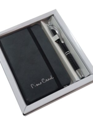 Bloc-note et stylo Pierre Cardin dans une boîte cadeau - PC14