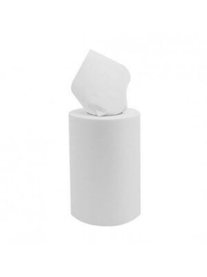 Bobine blanche 450F 2 plis collés (colis de 6) pour l'hygiène et l'entretien des mains