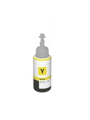 Bouteille d'encre jaune adaptable Epson T6644 - Capacité 70 ml pour impression claire et fluide jusqu'à 4000 pages au prix le plus abordable en Tunisie