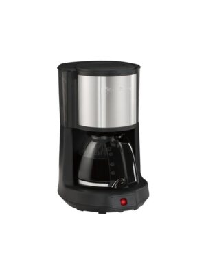 Cafetière filtre moderne en inox brossé et noire, 15 tasses - Découvrez Subito Select de Moulinex