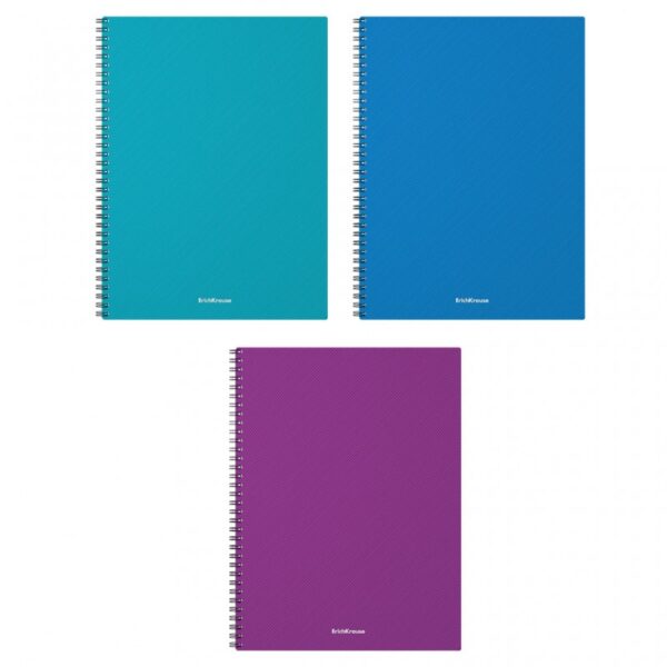 Cahier avec spirale Vivid A4 60 feuilles PP 5/5 - Qualité ErichKrause