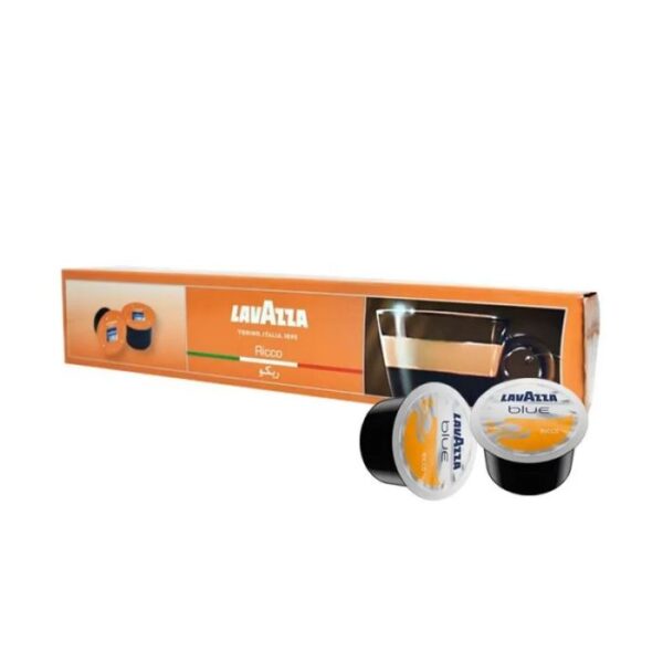 Capsules de café Lavazza Blue Rico - Espresso dense et chocolaté - Paquet de 10