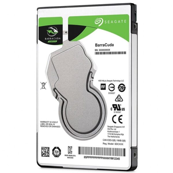 Disque Dur Interne 2.5 Seagate BarraCuda 500 Go - Hautes Performances et Fiabilité