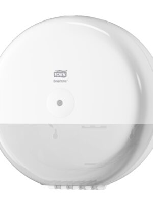 Distributeur Tork SmartOne pour Papier Toilette Rouleau Blanc - Réduction de la Consommation Jusqu'à 40% - Design Fonctionnel et Moderne - Système T8 SmartOne