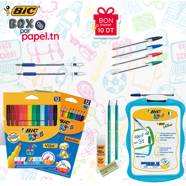 Ensemble de fournitures scolaires écologiques pour enfants - Pack 2022 de BIC