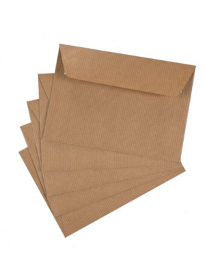 Enveloppe Kraft 176x250 avec fermeture renforcée - Lot de 500 enveloppes - Grammage 90g - Blanc