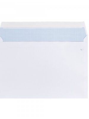 Enveloppe blanche avec bande adhésive 162x229 - 80g pour courrier