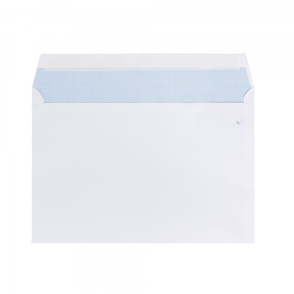 Enveloppe blanche avec bande adhésive 162x229 - 80g pour courrier