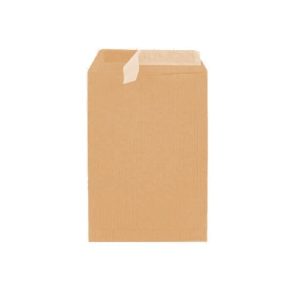 Lot de 250 Pochettes Kraft 30x40 90g - Fermeture renforcée - Blanc