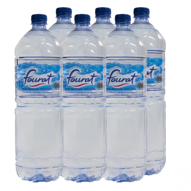 Lot de 6 bouteilles d'eau vierges en néoprène (couleur variée