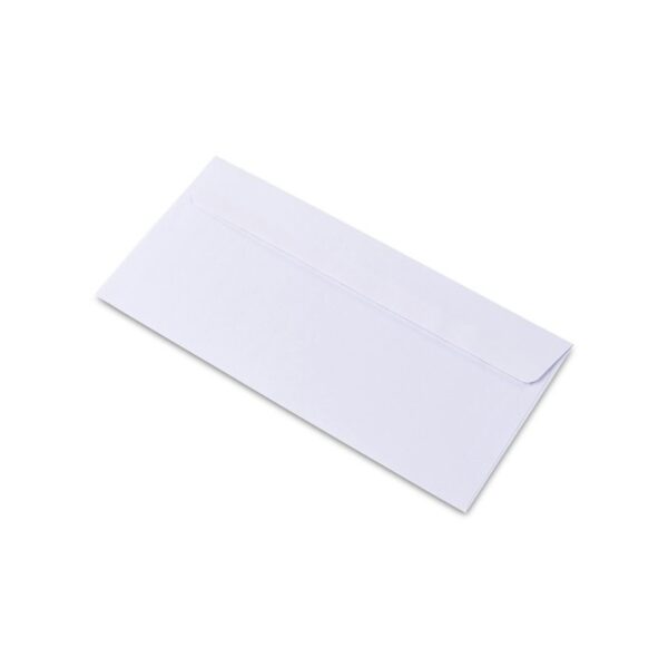 Paquet de 25 enveloppes blanches - Format A4 plié en 2 - Fermeture autocollante - 17*25 mm RIBAT