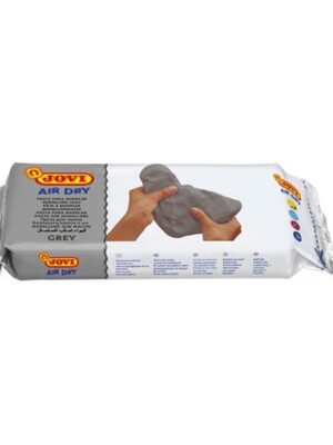 Pâte à modeler naturelle auto-durcissante gris JOVI 250g - sans cuisson, sans odeur