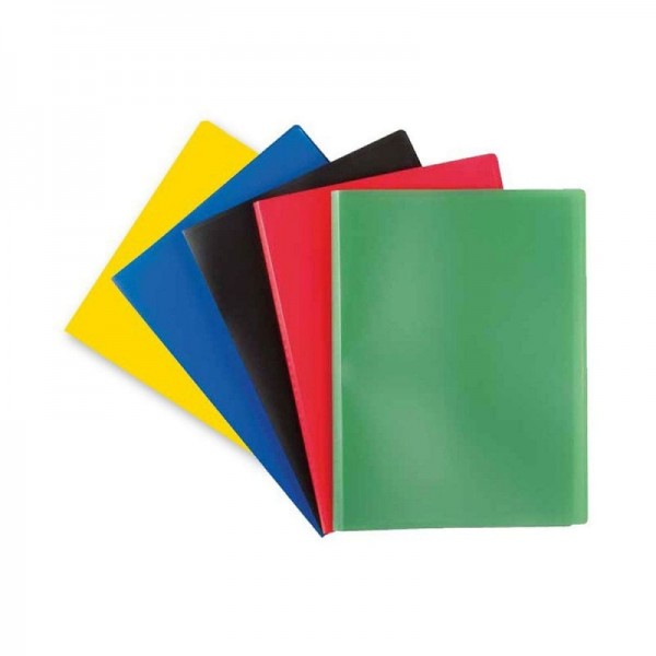 Porte-documents A4 en polypropylène Exacompta avec 120 vues et couleurs assorties