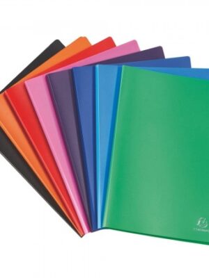 Porte documents A4 en polypropylène avec 160 vues et couleurs assorties - pratique et coloré pour votre classement de documents