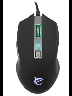 Souris Gaming White Shark Octavius avec Éclairage RGB 16,8 Millions de Couleurs et 6 Boutons