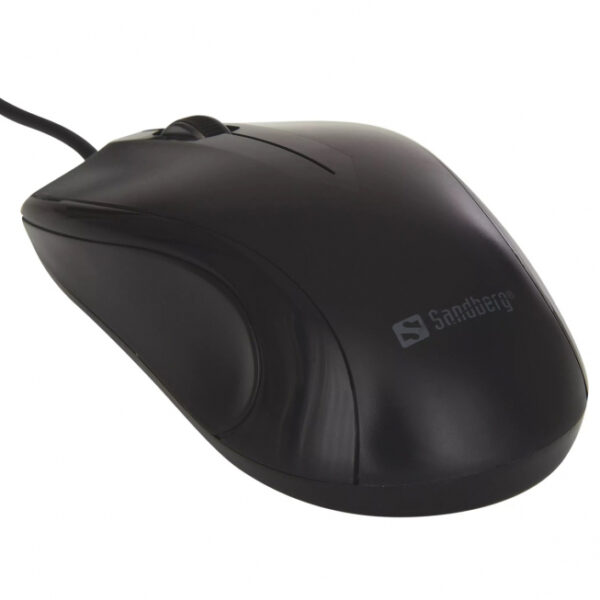 Souris USB Sandberg Noire - Pratique et élégante !