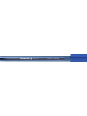 Stylo à bille Vizz M bleu - Ergonomique et confortable - Épaisseur de trait 1.0 mm - Écriture douce et fluide - Corps transparent