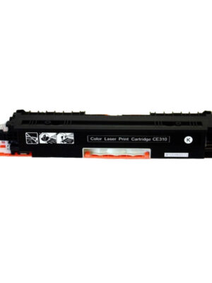 Toner laser adaptable HP CE310A / 126A Noir - Imprimantes Compatibles - Meilleur Prix