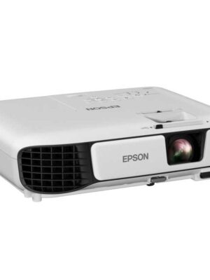 Vidéo Projecteur EPSON EB-S41 SVGA - Contraste 15000:1, 3300 Lumens, 2.5kg - Usages multiples (USB/HDMI/VGA/RCA) - Durée de Vie Lampe 10.000 heures
