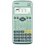 Calculatrice scientifique Casio FX-92 spéciale collège pour résoudre des équations linéaires et statistiques à deux variables, avec écran LCD haute résolution de 5 lignes et génération de codes QR