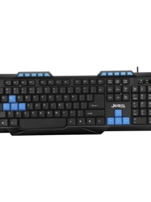 Clavier Français K518 - Design Élégant et Multimédia avec Interface USB - 104+9 Touches - Noir