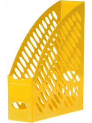 Porte-revue élégant en plexiglas jaune pour le classement A4 et A5 - ARK 1659