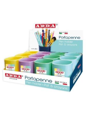 Pot à stylo Arda Pastel - Organisez votre bureau avec style!