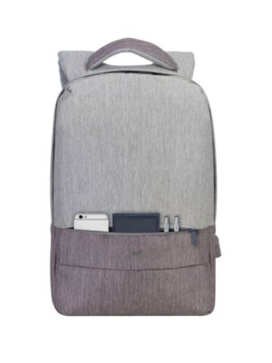 Sac à Dos pour PC Portable 15,6" avec Compartiment Tablette - Gris