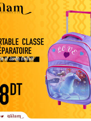 Cartable Classe Préparatoire pour Fille