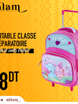 Cartable Classe Préparatoire pour Fille