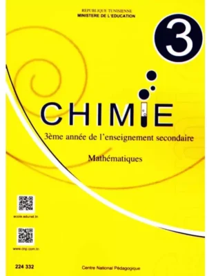 livre de chimie (maths-sport) 3eme année secondaire