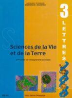 livre de svt (lettres) 3eme année secondaire