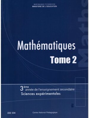 livre de mathématiques T2 (maths) 3eme année secondaire