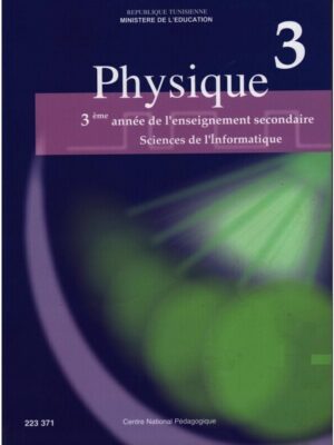 livre de sciences physiques (sc.info) 3eme année secondaire