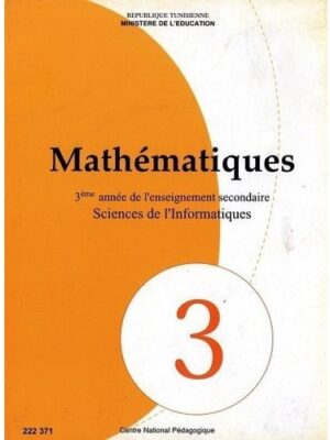 livre de mathématiques (sc.info) 3eme année secondaire