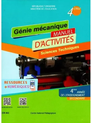 livre de génie électrique 4eme année secondaire