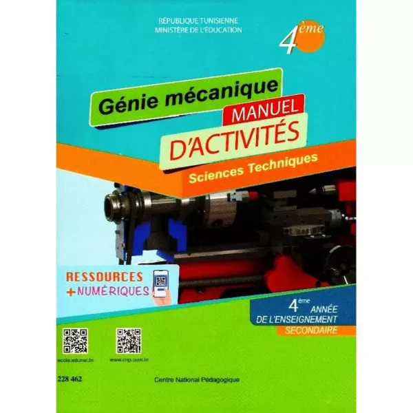 livre de génie électrique 4eme année secondaire