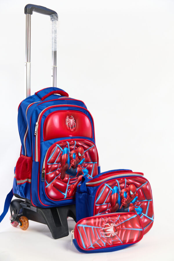 Pack 3 Pieces Cartable scolaire d'école primaire pour Garçon 3ème jusqu’au 6ème