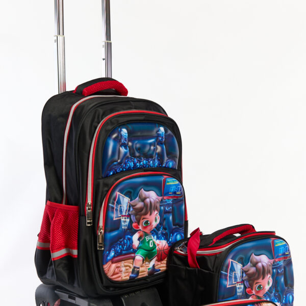 Pack 3 Pièces Cartable scolaire d'école primaire pour Garçon 3ème jusqu’au 6ème