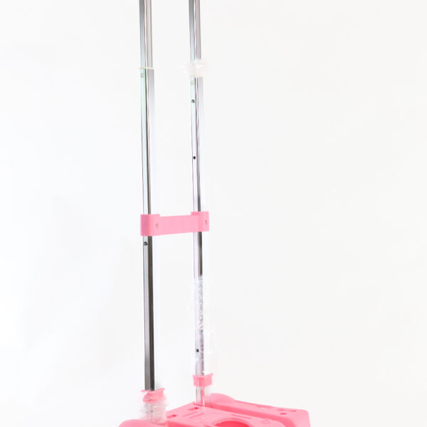 Chariot Scolaire Pour Cartable - Rose / Noir