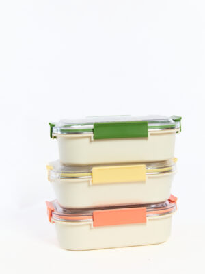 Lunch Box Repas Isotherme Enfant  : Jaune , Orange et vert