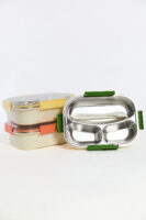 Lunch Box Repas Isotherme Enfant  : Jaune , Orange et vert