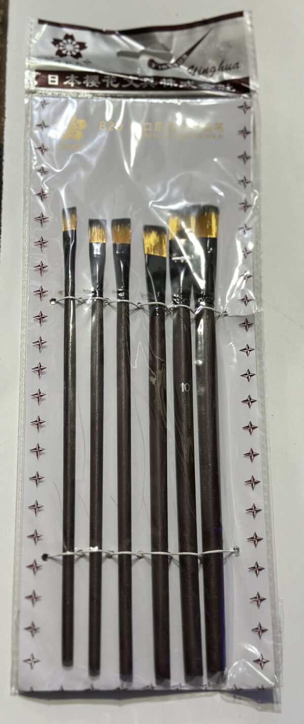 Pochette de 6 Pinceaux