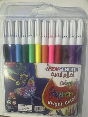 Feutre de 12 PENSCHOOL