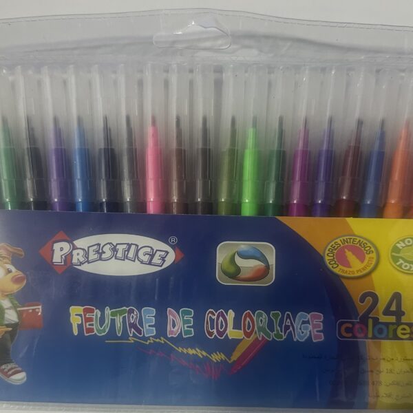 Feutre de 24 COULEURS PRESTIGE