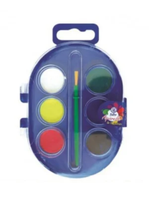 AQUARELLE DE 6 COULEURS LE COQ