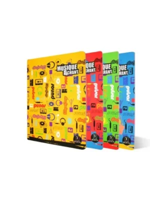 Cahier de musique et chant  GM 21*29.7 cm