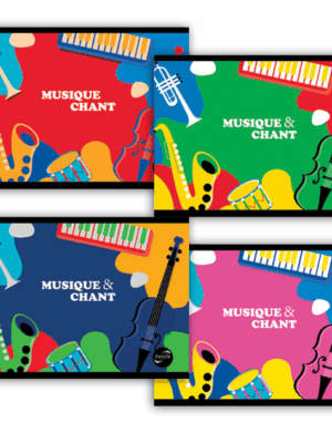 Cahier de musique et chant Pm