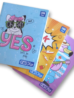 Cahier 288 pages 17*22 super